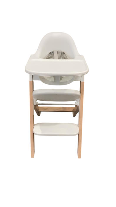 Shop Mockingbird High Chair, Natural Beech, White at GoodBuy Gear