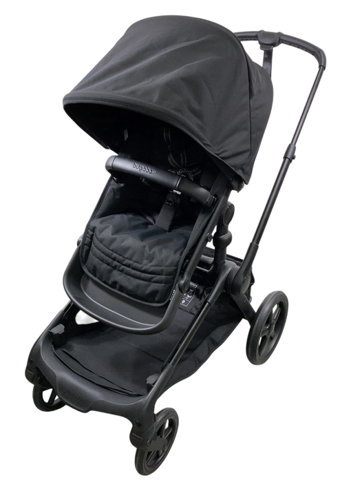 Shop Bugaboo Kangaroo Single To Double Stroller, 2024, Black, Midnight Black, Midnight Black at GoodBuy Gear