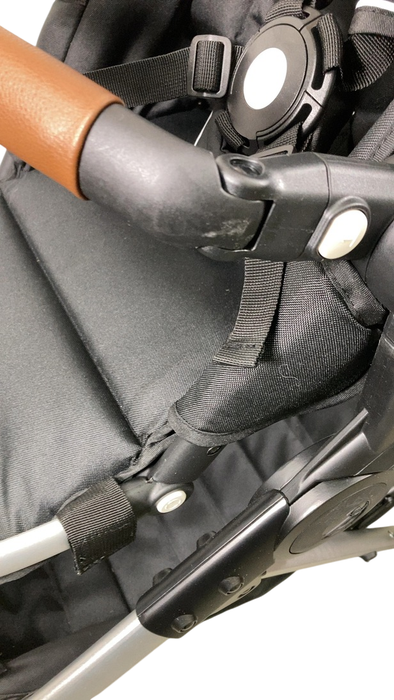 Shop Mockingbird Single to Double 2.0 Stroller, 2024, Sea, Silver With Penny Leather, Windowpane at GoodBuy Gear