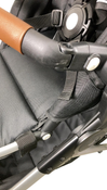 Shop Mockingbird Single to Double 2.0 Stroller, 2024, Sea, Silver With Penny Leather, Windowpane at GoodBuy Gear