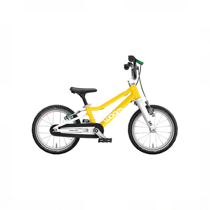 Shop Woom GO 2 Bike- 14”, Vibrant yellow at GoodBuy Gear