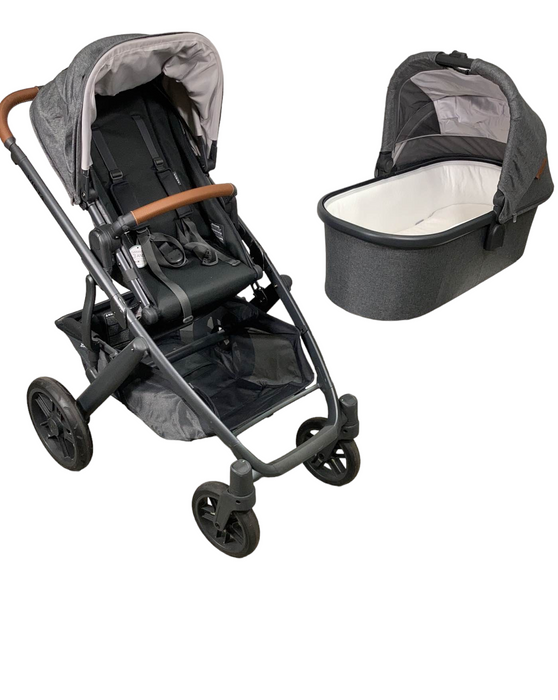 UPPAbaby VISTA V2 Stroller, Greyson (Charcoal Melange), 2021