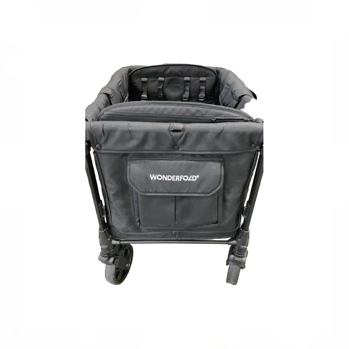 Shop DRAFT - Wonderfold W4 Elite Pro Stroller Wagon, 2026, Jet Black at GoodBuy Gear