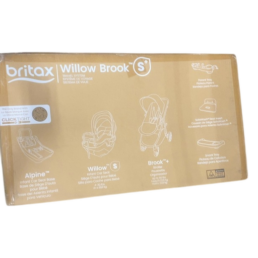 Shop Britax Willow Brook S+ Travel System, Glacier Onyx, 2024 at GoodBuy Gear