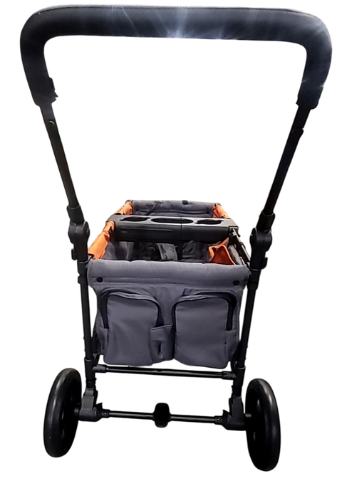 Shop Delta Children Jeep Sport All-Terrain Stroller Wagon, Grey with Bonfire Orange at GoodBuy Gear