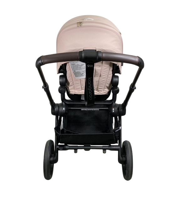 Shop Bugaboo Kangaroo Single To Double Stroller, 2024, Black, Desert Taupe, Desert Taupe at GoodBuy Gear