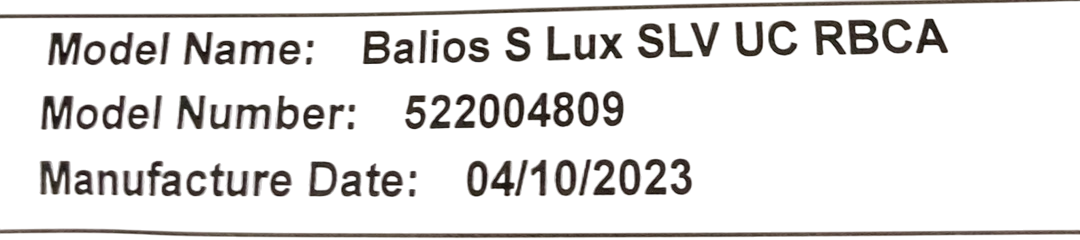 Shop Cybex Balios S Lux Stroller, 2023, Ocean Blue, Silver at GoodBuy Gear