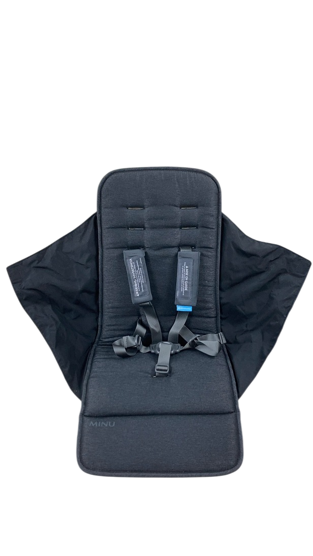 UPPAbaby MINU Seat Fabric, Jake (Black)