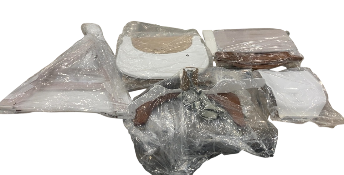 Shop Hauck Alpha+ Grow Along Wooden High Chair Seat with White Removable Tray, With seat harness, Natural Beechwood at GoodBuy Gear