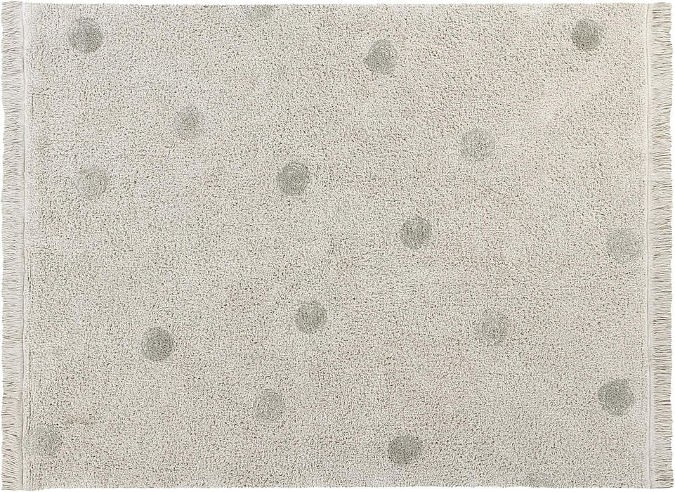 Lorena Canals Hippy Washable Rug, Olive Dots