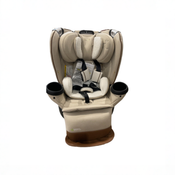 Shop Evenflo Revolve 360 Extend All-in-One Rotating Car Seat with Green & Gentle Fabric, 2025, Champagne at GoodBuy Gear