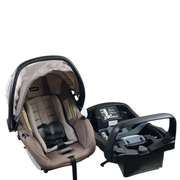 evenflo litemax infant car seat with anti-rebound bar Evenflo LiteMax Infant Car Seat with Anti-Rebound Bar, 2023, Desert Ta