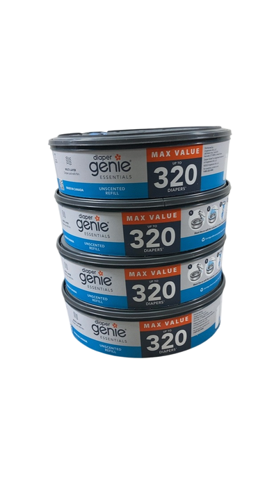 Shop Diaper Genie Refill Bags, Unscented, 4pk of 320 at GoodBuy Gear