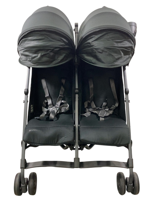 Shop UPPAbaby G-Link V2 Double Stroller, 2024, Jake (Black) at GoodBuy Gear