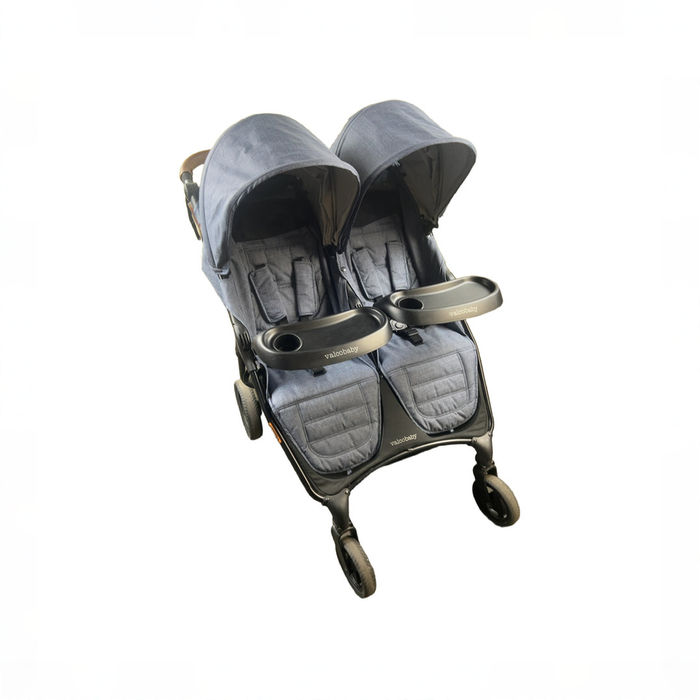 Shop DRAFT - Valco Baby Snap Duo Trend Double Stroller, 2025, denim at GoodBuy Gear