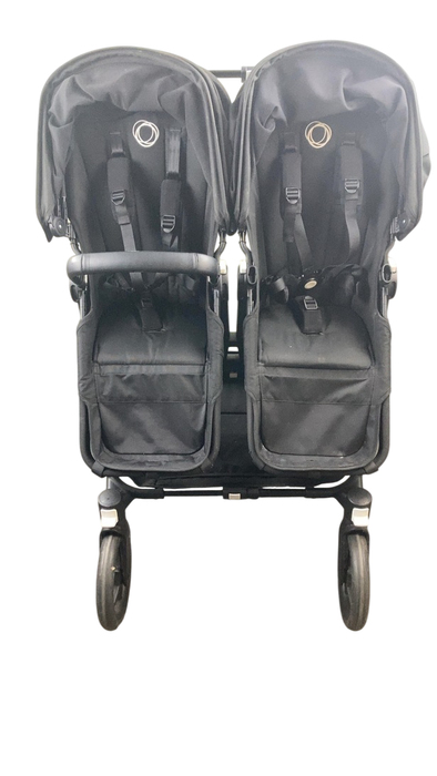 Shop Bugaboo Donkey 5 Duo Stroller, 2021, Black, Midnight Black, Midnight Black at GoodBuy Gear