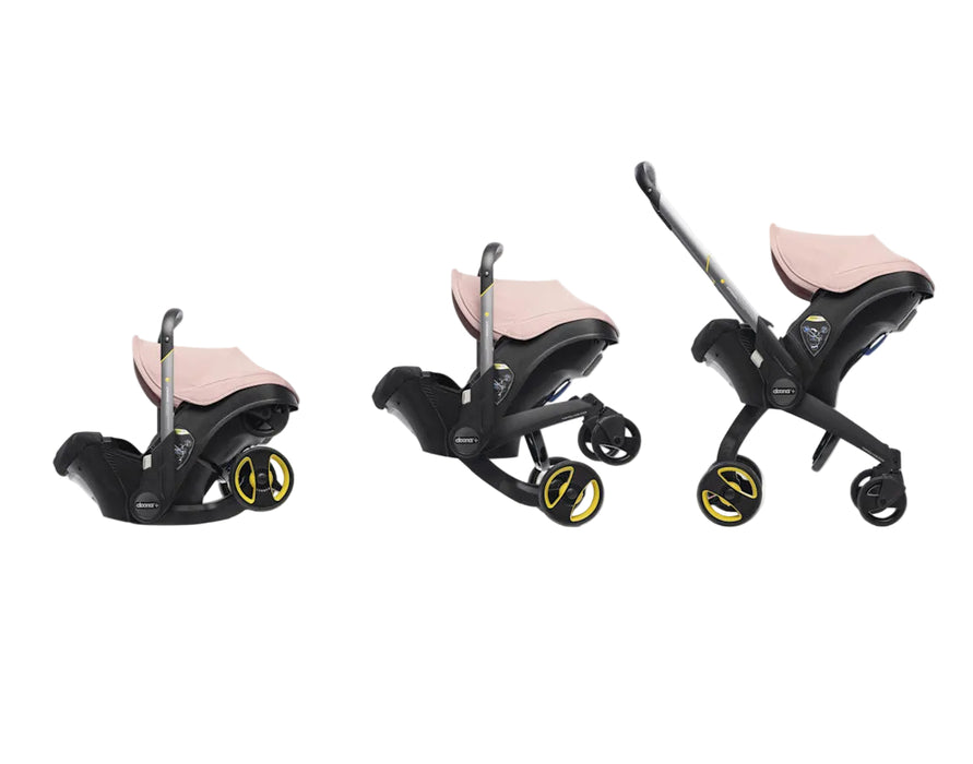 Doona Infant Car Seat & Stroller Combo, Blush Pink, 2025