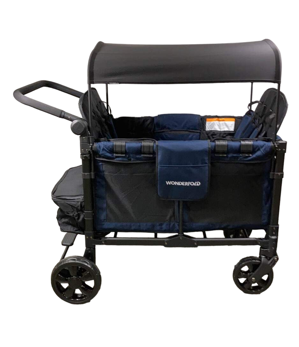 secondhand Wonderfold W4 Elite Stroller Wagon, 2023, Noble Navy