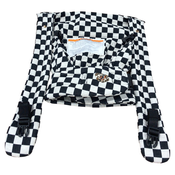 Shop Mabē The Monarch Carrier, Ebony Check at GoodBuy Gear