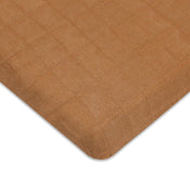 Shop Babyletto Muslin All-Stages Midi Crib Sheet, Burnt Sienna at GoodBuy Gear