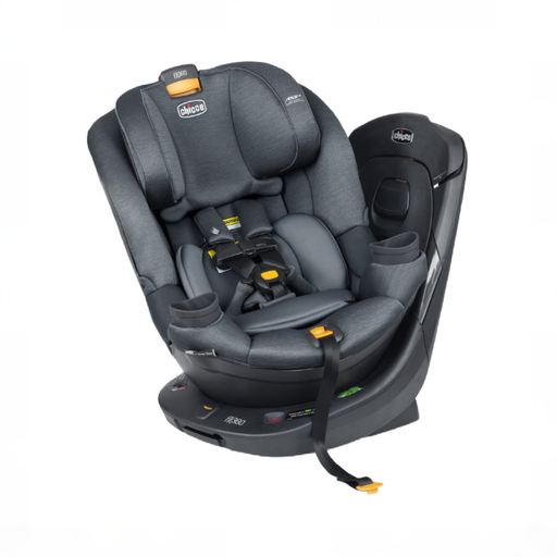 Shop Chicco Fit360 Cleartex Rotating Convertible Car Seat, 2026, Base Model, Carbon/Grey at GoodBuy Gear