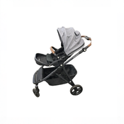 Shop Mockingbird Single to Double 3.0 Stroller, 2025, Charcoal with Penny Leather, Heather Grey at GoodBuy Gear