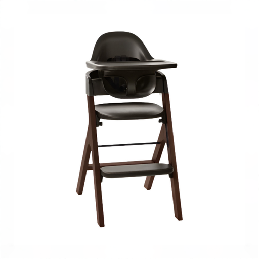 Shop Mockingbird High Chair, Charcoal Black, Espresso Beech at GoodBuy Gear