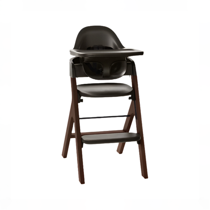 Shop Mockingbird High Chair, Charcoal Black, Espresso Beech at GoodBuy Gear