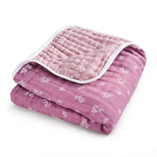 Shop Aden + Anais Muslin Dream Blanket, Heritage Floral-Vine Flower at GoodBuy Gear
