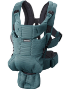 used BabyBjorn Baby Carrier Free, Sage Green 3D Mesh