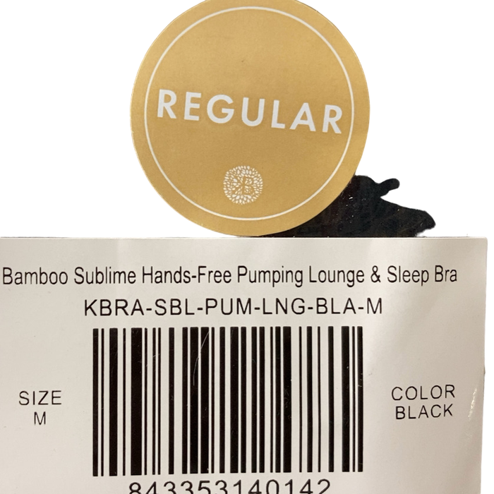 Shop Kindred Bravely Sublime Bamboo Hands-Free Pumping Lounge & Sleep Bra, Black, Medium, Regular (B-D) at GoodBuy Gear