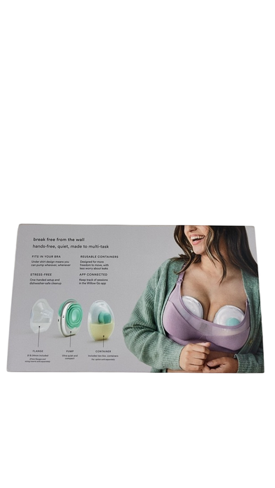 Shop Willow Go Wearable Breast Pump, 21mm & 24mm, Double at GoodBuy Gear