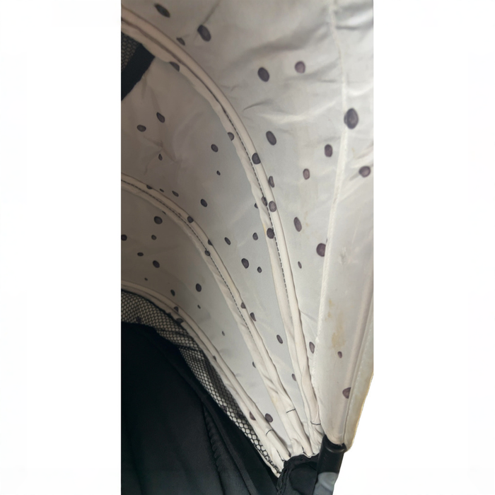 Shop DRAFT - Mockingbird Single to Double Stroller, 2020, Black, Silver with Brown Leather, Watercolor Drops at GoodBuy Gear