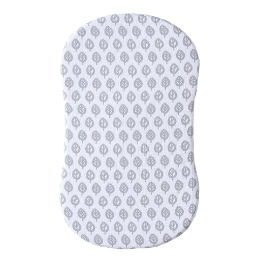 Shop Halo BassiNest Sleeper Fitted Sheet, Grey Leaf at GoodBuy Gear