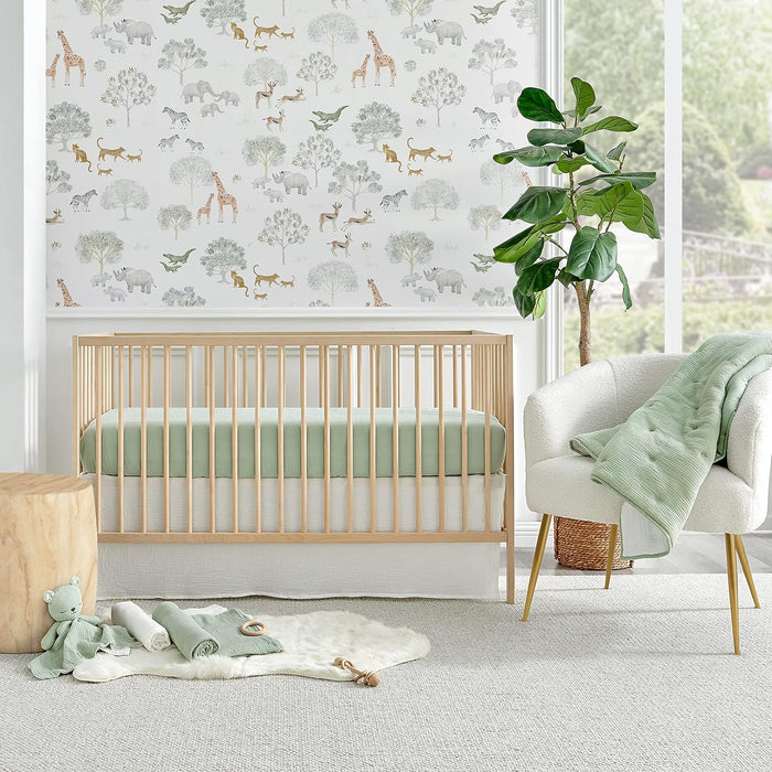 Shop Levtex Baby Cloud Muslin 5 Piece Bedding Set, Green at GoodBuy Gear