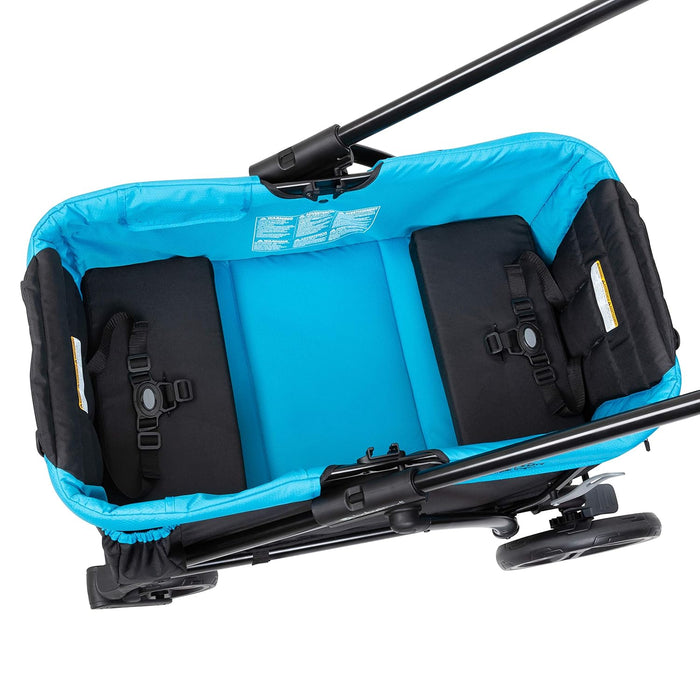 Baby Trend Expedition 2-in-1 Stroller Wagon Plus, 2023, Ultra Marine