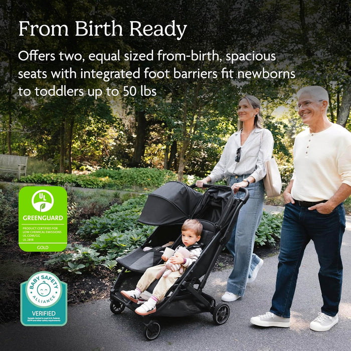 UPPAbaby Minu Duo Stroller, 2025, Jake (Charcoal)