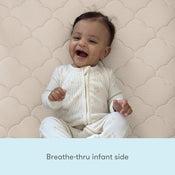 Shop Newton Waterproof Crib And Toddler Mattress, Sandstone at GoodBuy Gear