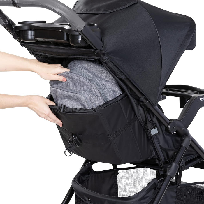 Baby Trend Passport Cargo Stroller, 2025, Fieldstone Grey