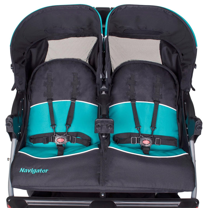 Baby Trend Navigator Double Jogger Stroller, 2025, Regular, Tropic