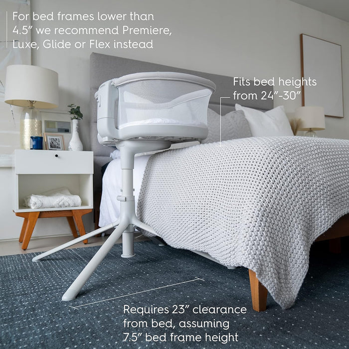 Halo Bassinest Soothing Swivel Sleeper 3.0 Bassinet, Grey