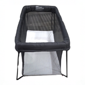 Shop BabyBjorn Travel Crib Light Bundle with Fitted Sheet, Black at GoodBuy Gear