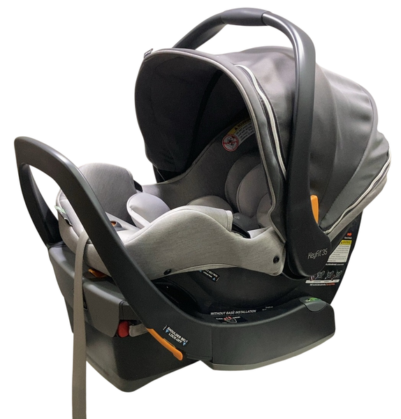 Chicco KeyFit 35 Zip ClearTex Infant Car Seat, 2024, Ash