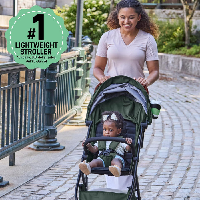 Ingenuity 3Dquickclose CS+ Compact Fold Stroller, Forest Green