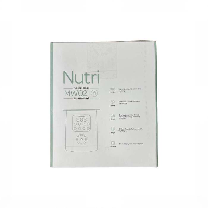 Shop Momcozy Nutri Smart Baby Bottle Warmer, White/Sage at GoodBuy Gear