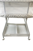 Shop Delta Children Sweet Dreams Bassinet with Airflow Mesh, Grey Infinity at GoodBuy Gear