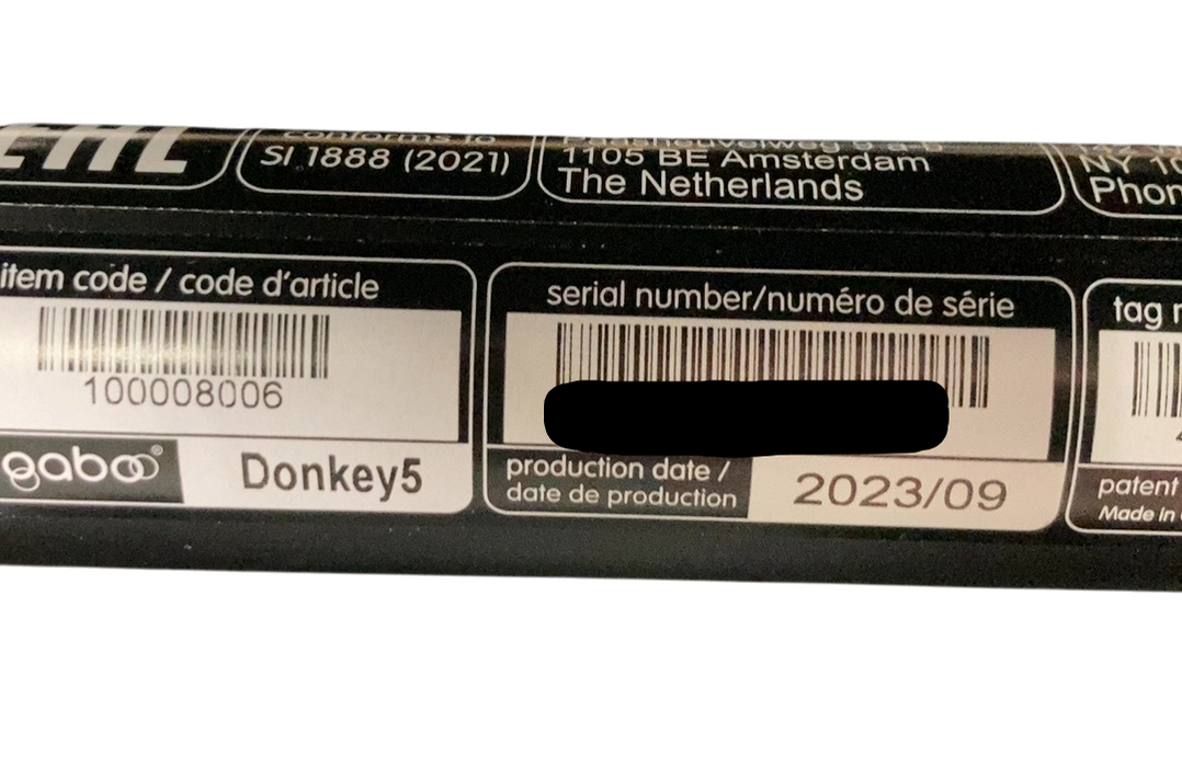 Shop Bugaboo Donkey 5 Mono Stroller, 2023, Black, Midnight Black, Midnight Black at GoodBuy Gear