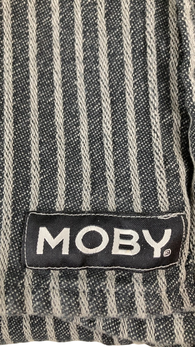 Shop DRAFT - Moby Ring Sling, Black & Gray Stripes at GoodBuy Gear
