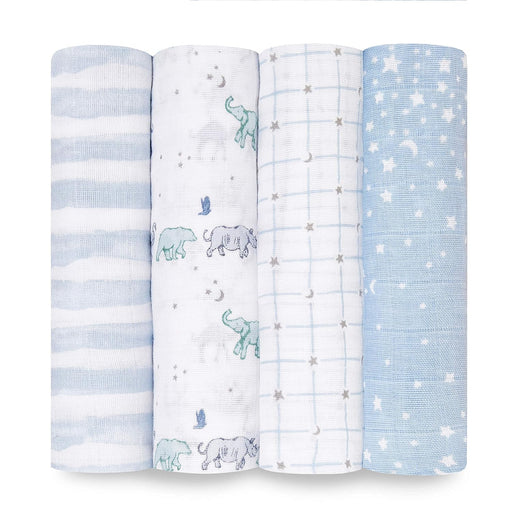 Shop Aden + Anais Cotton Muslin Swaddle, 4pk, Rising Star at GoodBuy Gear