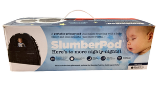 Shop SlumberPod 3.0 Sleep Canopy with Fan, Black with Gray Accents at GoodBuy Gear